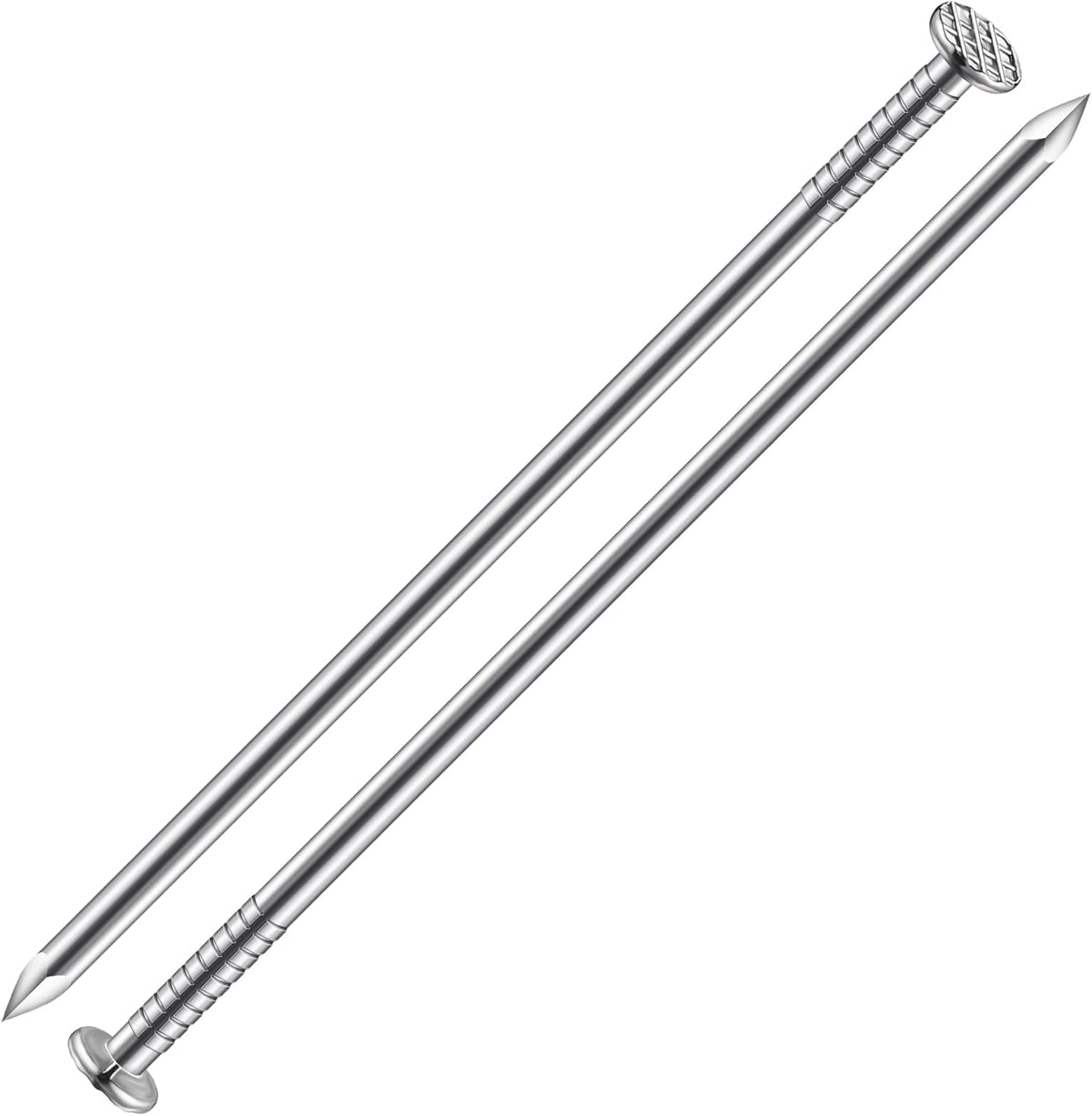 Wensilon 430pcs Stainless Steel 304 Nails Kit, Hanging Nails Kit, Wall Nails Kit, Dowels Kit, Long Nails Kit