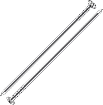 Wensilon 430pcs Stainless Steel 304 Nails Kit, Hanging Nails Kit, Wall Nails Kit, Dowels Kit, Long Nails Kit