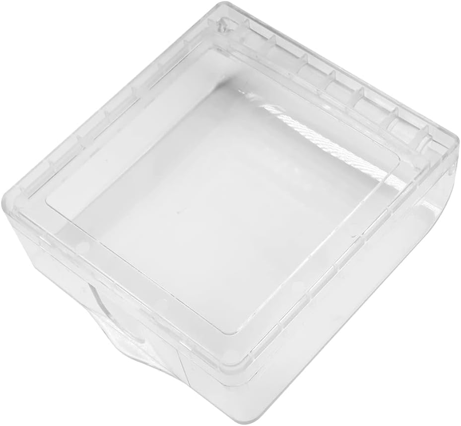 Fielect Weatherproof in Use Outlet Cover Plug Receptacle Protector for Retrofit Siding Construction Transparent 120 Type 142x83x48mm 1Pcs