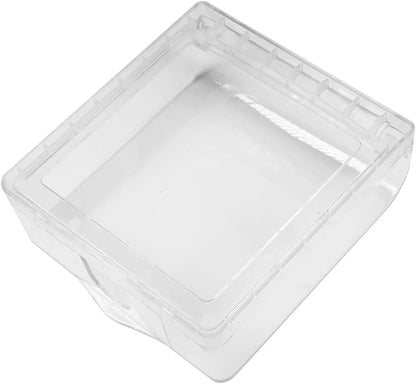 Fielect Weatherproof in Use Outlet Cover Plug Receptacle Protector for Retrofit Siding Construction Transparent 120 Type 142x83x48mm 1Pcs