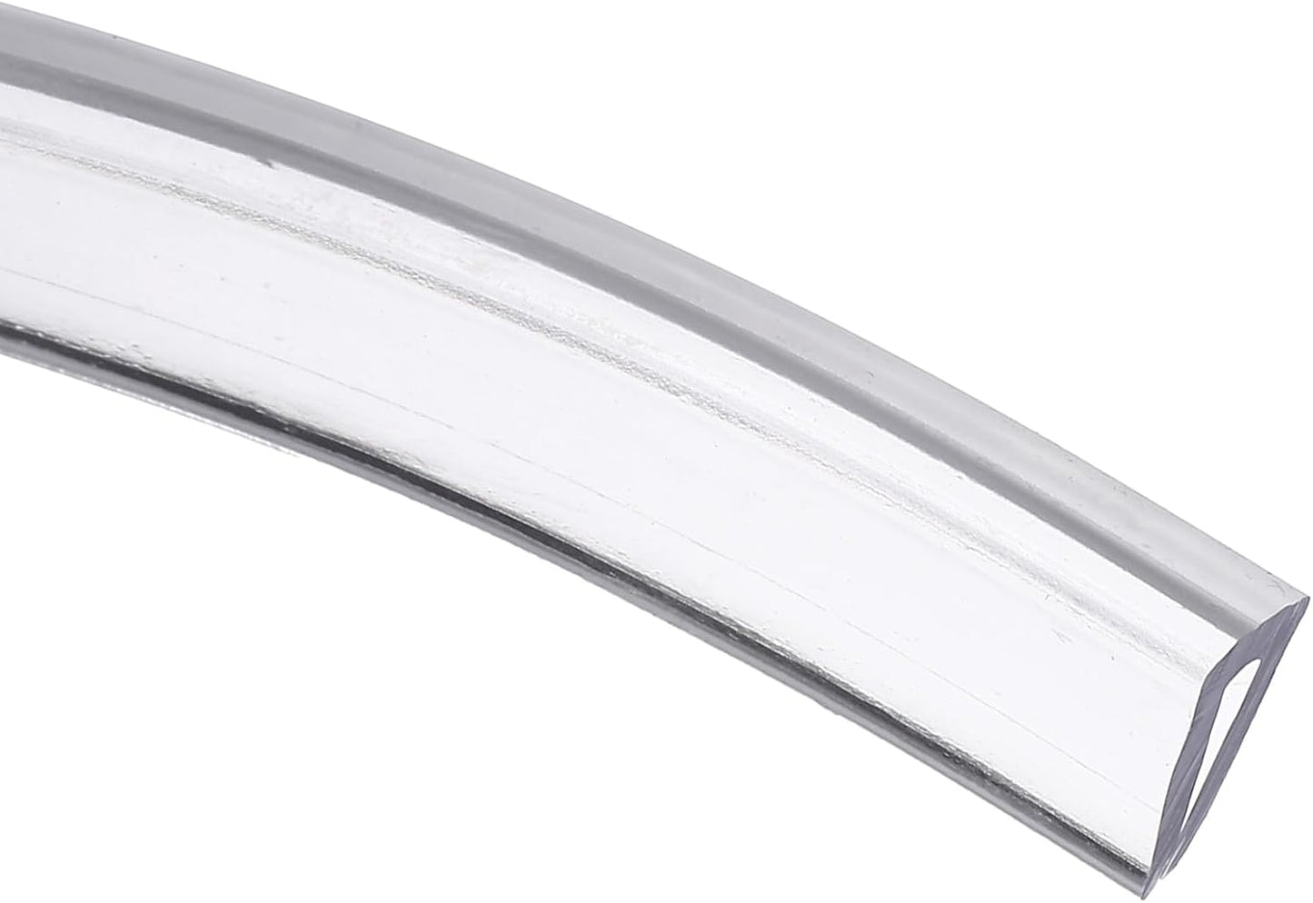 uxcell Clear Edge Trim, 13.1Ft Silicone U Channel Edge Protector, Edges Guards Fits 1/32"-3/32" for Car Doors Sheet Metal Parts (3/16" W x 3/8" H)