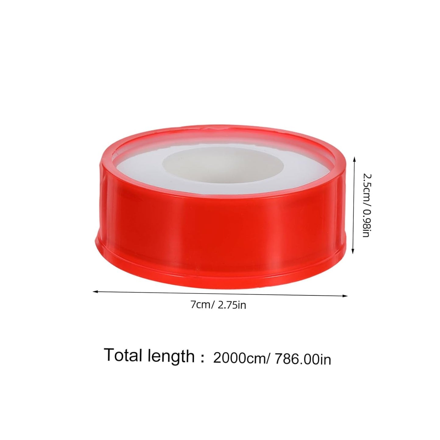 Ipetboom 10 Rolls PTFE Thread Seal Tape for Plumbing Waterproof Pipe Leak Repair Tape for Leak Stop