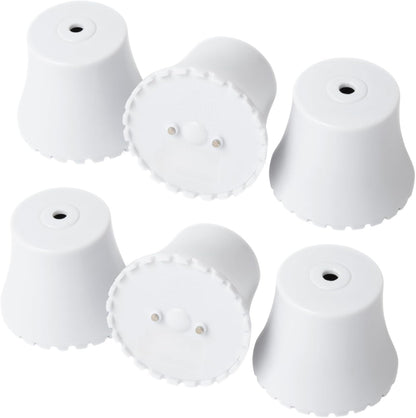 Flood Buzz Small Water Leak Detectors for Homes & Businesses - 6-Pack | No Setup Required - Patented Design - Use Under Sink, Toilet, Basement, RV, Water Heater, Dishwasher - Reusable Alarm