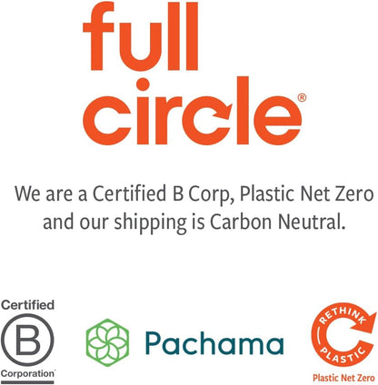 Full Circle Micro Manager, Deep Cleaning Brush for Crevices, Shower, & Grout, Tough Bristles, Sustainable Bamboo Handle, White