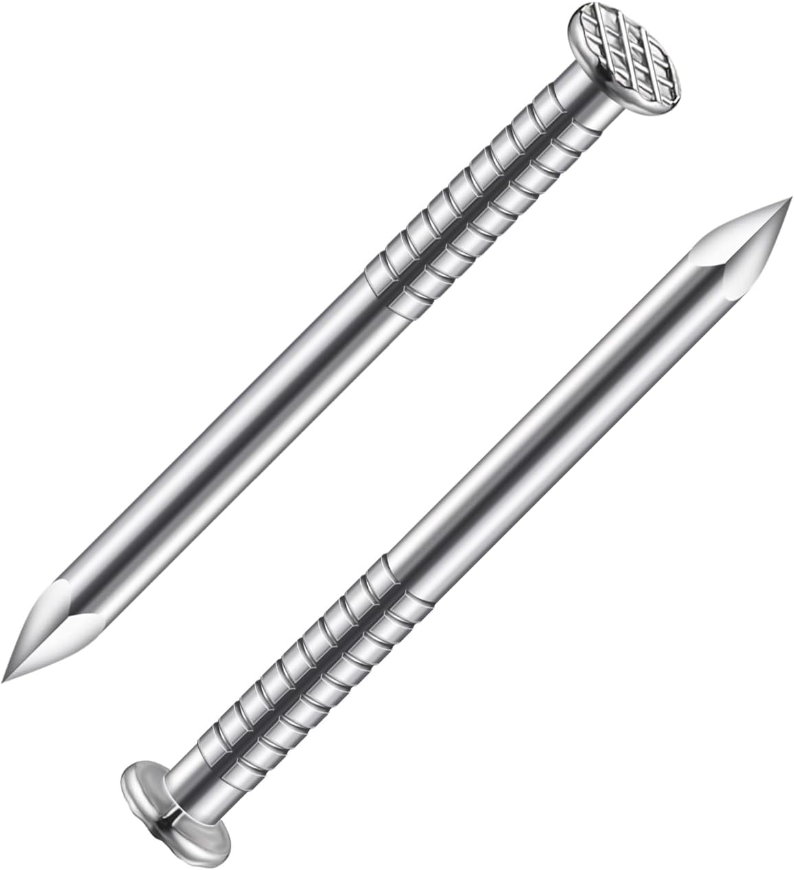 Wensilon 430pcs Stainless Steel 304 Nails Kit, Hanging Nails Kit, Wall Nails Kit, Dowels Kit, Long Nails Kit