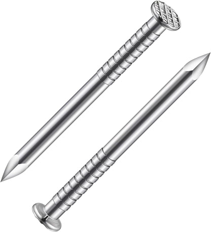 Wensilon 430pcs Stainless Steel 304 Nails Kit, Hanging Nails Kit, Wall Nails Kit, Dowels Kit, Long Nails Kit