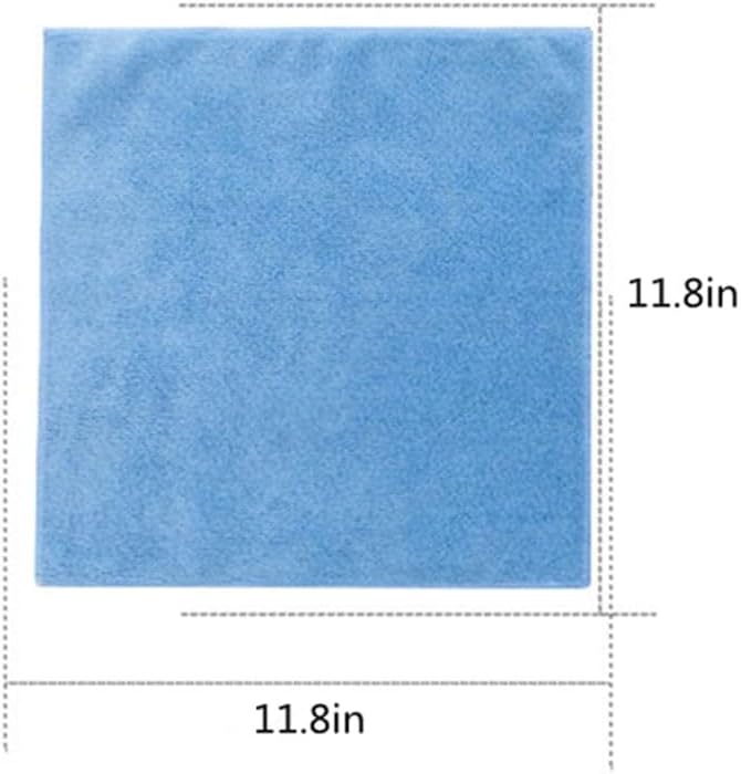 Rubber Cleaning Gloves Kitchen Dishwashing Glove 2-Pairs And Cleaning Cloth 2-Pack,Waterproof Reuseable.(Medium)