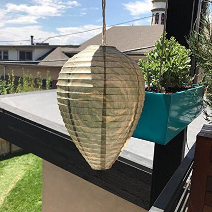 Wasp Nest Decoy - 3 Pack- Eco Friendly Hanging Wasp Repellent
