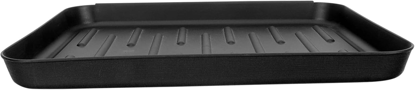 LALAFINA Waterproof Shoe Storage Tray Multi-Functional Plastic Boot Mat for Pets and Plants Easy to Clean Sundries Organizer for Home and Car