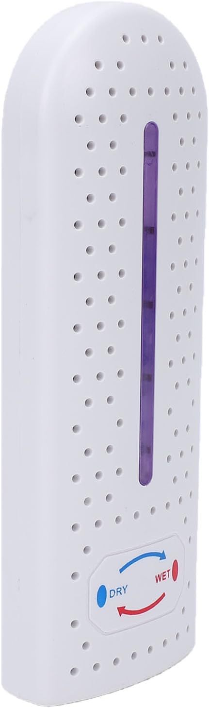 Jiawu Dehumidifier, Rechargeable Cordless Quiet Portable Moisture Absorber, Mini Dehumidifier with Visual Saturation Indicator for Bathroom Closet Wardrobe Car Bedroom