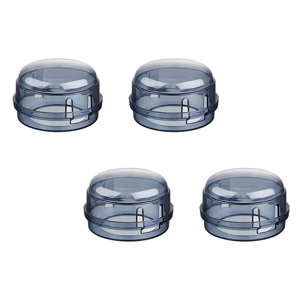PATKAW 4pcs Stove Knob Covers Child Safety for Electric Stove Top Stove Baby Proof Safety Guards
