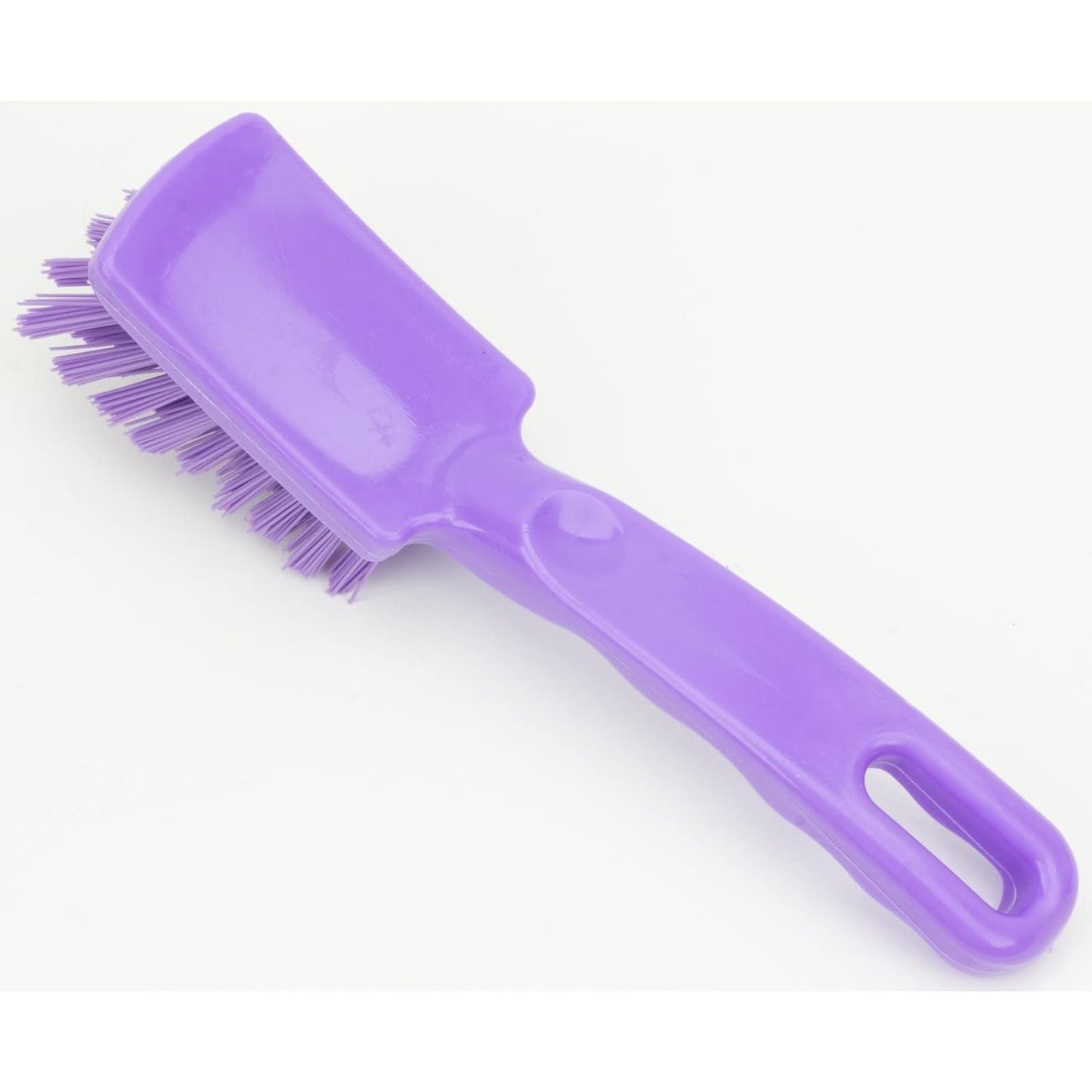 SPARTA 41395EC09 Plastic Scrub Brush, Detail Brush, Kitchen Brush With Hanging Hole For Cleaning, 7 Inches, Green