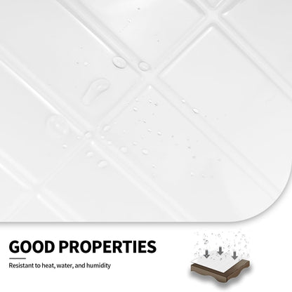 Peel and Stick Backsplash 3D Wall Tiles,Self-Adhesive,Oil Proof,Waterproof, Removable Wall Panels for Kitchen & Bathroom,Modern Design, Easy Install (10.7ft，12x9 inch,14 Pack) (Beige)