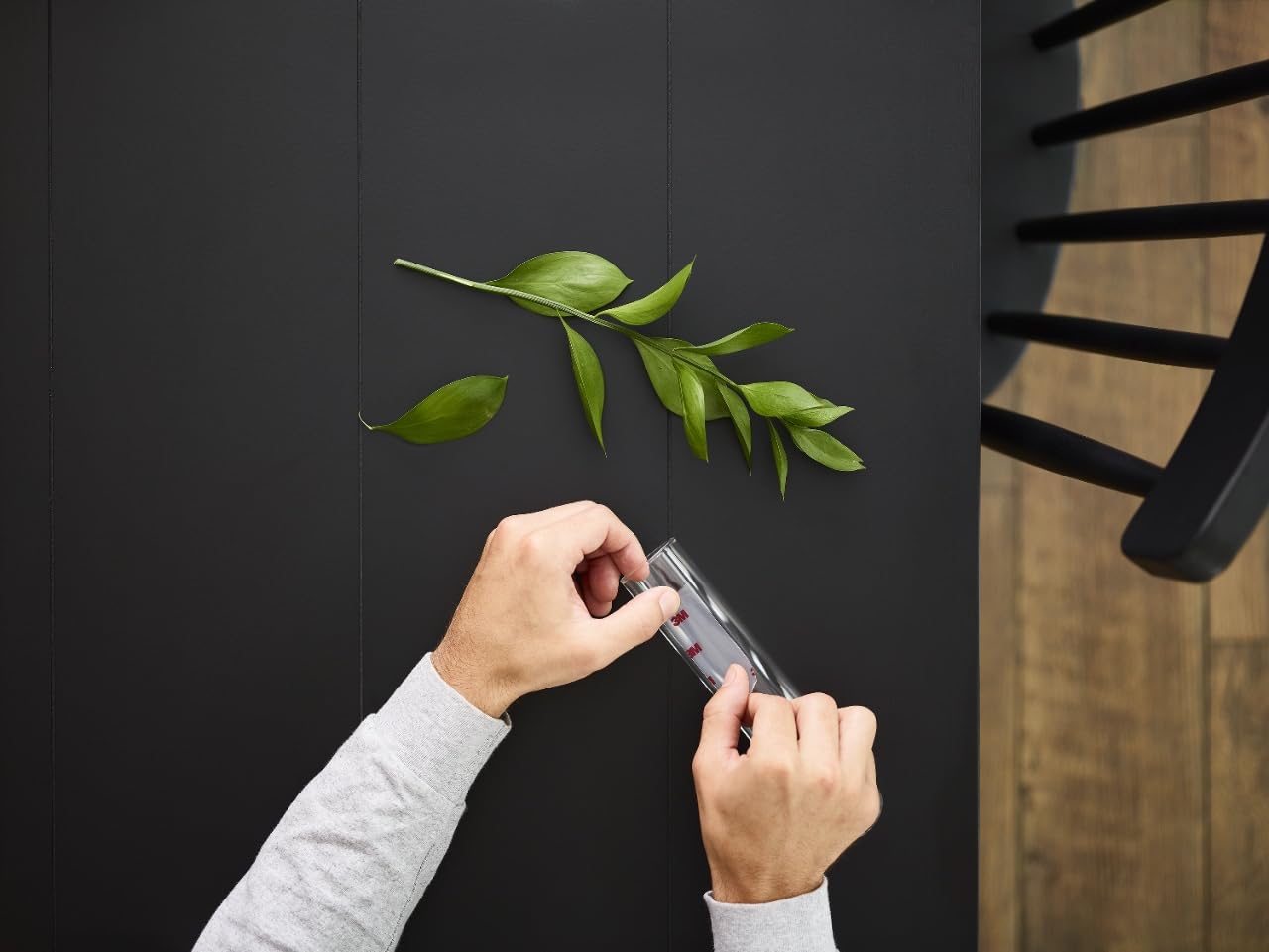 3M Window Film Mounting Tape, 1/2" in x 13.8 yd Roll, For Use with 3M Window Insulator Kits, Use on Painted Wood, Aluminum, and Vinyl-Clad Molding and More, Indoor Use, Easy to Apply (2145C)