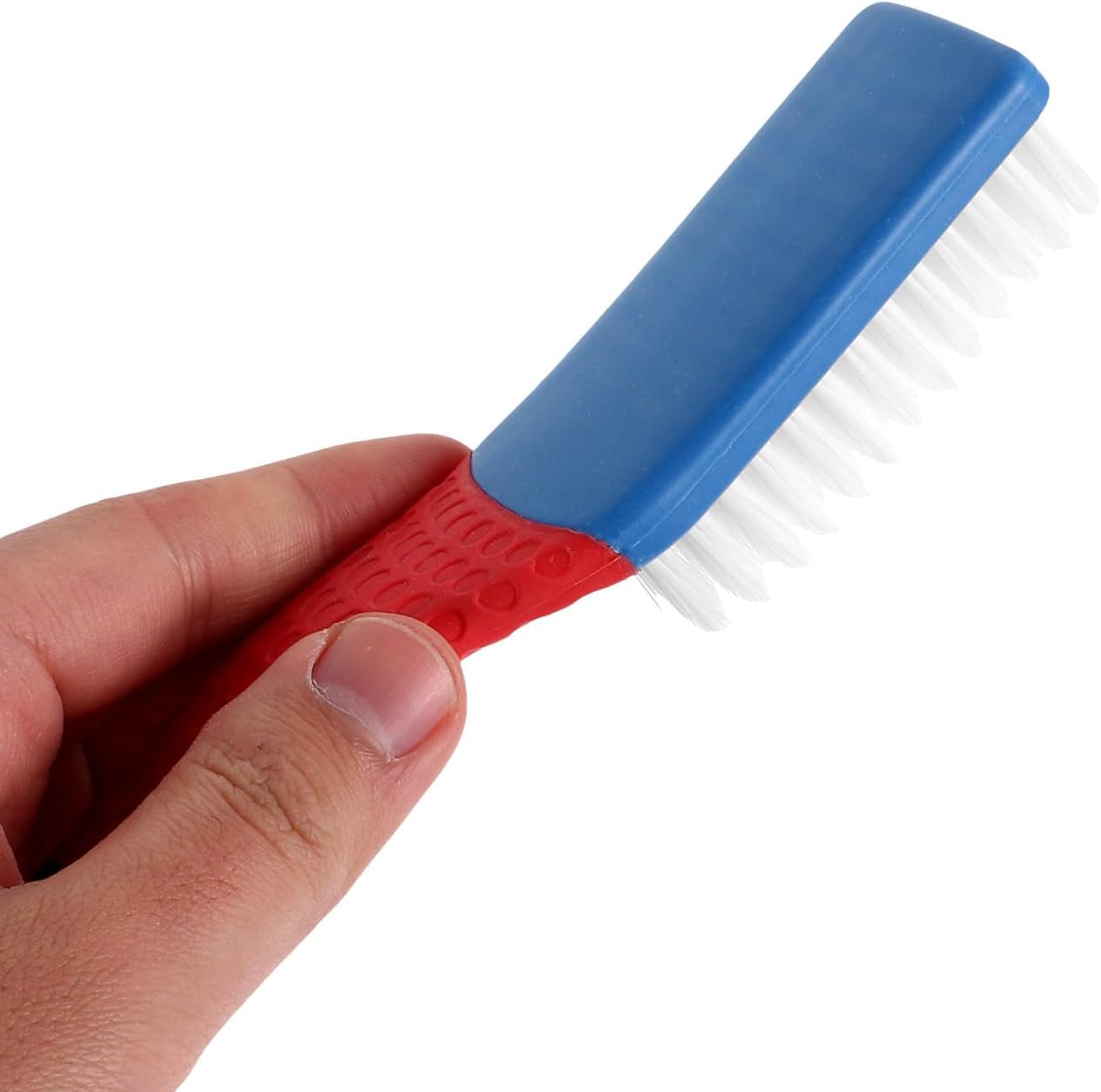 LALAFINA Shoe Cleaning Brush Soft Bristle Laundry Brush for Shoes and Clothes Multifunctional Household Shoe Care Tool 5.90X1.18X0.78In