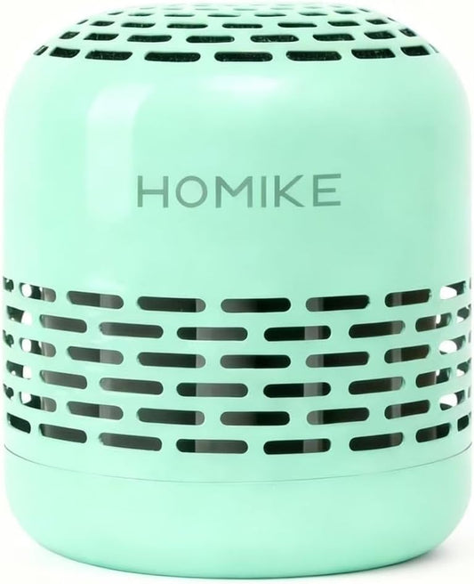 HOMIKE Refrigerator Deodorizer, Odor Eliminator,Last up to 10 Years for Car,Closet,Shoes Cabinet,Fridge and Freezer,Outperforms Baking Soda and Activated Carbon(Stainless Steel)