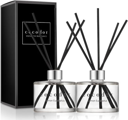 COCODOR Signature Reed Diffuser Set/Refreshing Air / 6.7oz /1 Pack/Home Fragrance Diffuser, Oil Scent Diffuser for Bathroom Shelf Decor