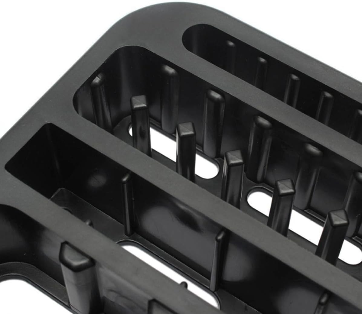 Garneck Battery Storage Organizer Case with Removable Tester Holds to 72 AAA and 14450 Batteries with Multiple Size Slots