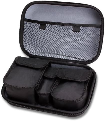 USA Gear Diabetic Supplies Travel Case Organizer for Blood Glucose Monitoring Systems, Syringes, Pens, Insulin Vials & Lancets - ACCU-CHEK Nano, Bayer Contour, TRUEtest and More Kits