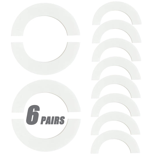 6 Pairs Replacement Transparent Tape for Stove Knob Safety Covers, for Child Proof Knob Covers, Strong Adhesive, Remove Without Leaving Any Trace, Universal Fit Most Stove Covers, Upgraded