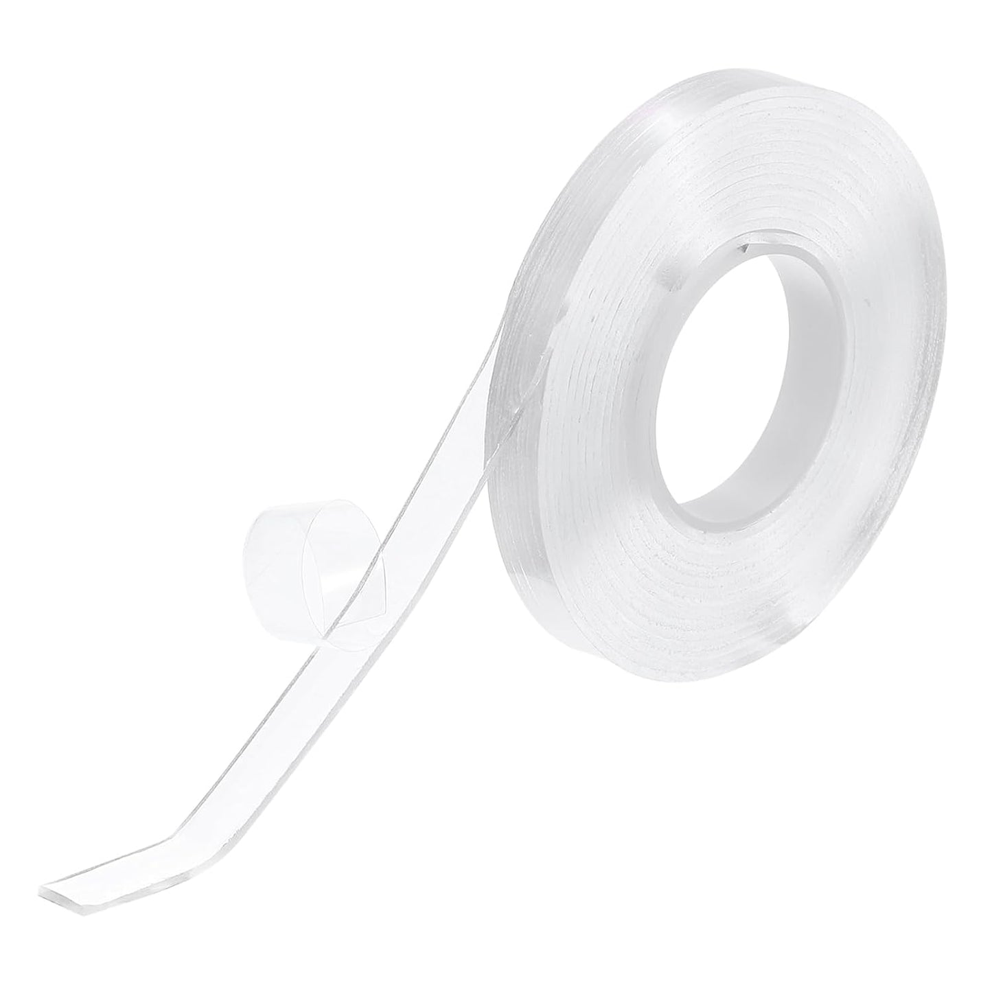 HARFINGTON Double Sided Nano Tape 10FT x 2" x 0.04" Multipurpose Removable Clear Mounting Tape Washable Waterproof Picture Hanging Adhesive Strips for Walls Carpets Posters Decor
