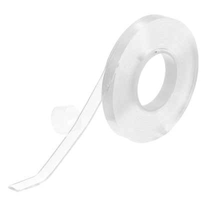 HARFINGTON Double Sided Nano Tape 10FT x 2" x 0.04" Multipurpose Removable Clear Mounting Tape Washable Waterproof Picture Hanging Adhesive Strips for Walls Carpets Posters Decor
