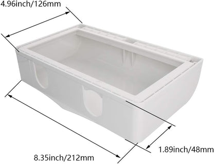 Fielect Weatherproof In Use Outdoor Outlet Cover 86Type Clear Electrical Outlet Cover Box 5" x 8.4" x 1.9"