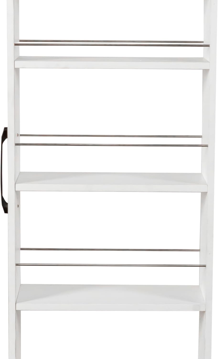 7 Tier Slim Rolling Storage Cart - Kitchen & Pantry Organizer, Narrow Storage Cabinet with Handle & Wheels, Spice Pull-Out Rack Next to Fridge Storage Shelf (White A-7 Tier Shelf Unit)