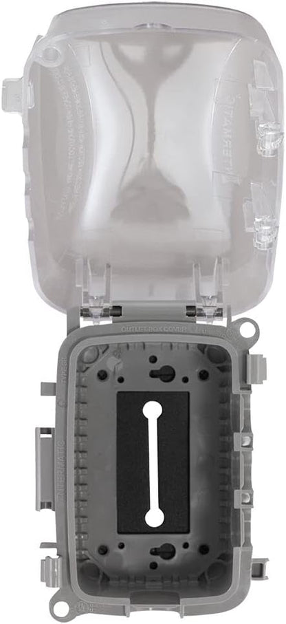 Intermatic WP3100C Weatherproof Electrical Outlet Cover - Extreme Temperature Resistance, Heavy-Duty Construction, Versatile Design & Multi-Configurable, Easy Install, Secure Fit for Outdoor in-Use