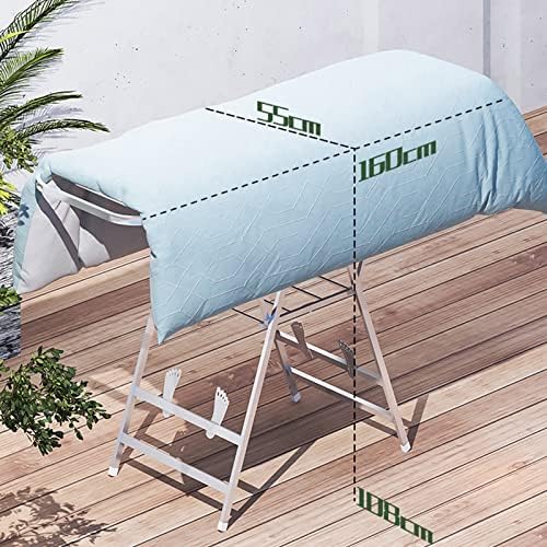 Foldable Portable Space Saving Clothes Drying Rack, Wall Mounted Clothes Rack, Clothes Drying Racks Outdoor,for Drying Cap, Face Mask, Socks, Towels, Underwear, Diapers