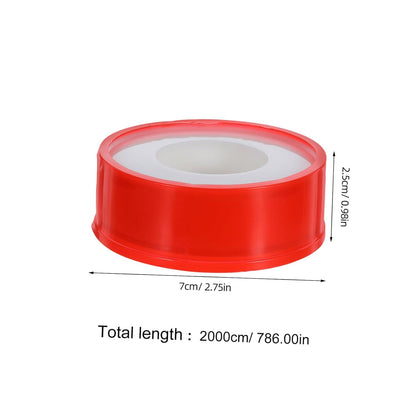 NOLITOY 10 Roll PTFE Pipe Leak Sealing Tape for Threaded Pipe Connections and Plumbing Systems, Wear-Resistant and High Pressure Resistance, Waterproof Plumbers Tape for Bathroom