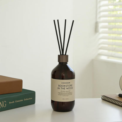 COCODOR Premium Reed Diffuser/Black Cherry /16.9oz /2 Pack/Large Capacity Fragrance Scent Oil Stick Diffuser Set for Bedroom Bathroom Home Décor