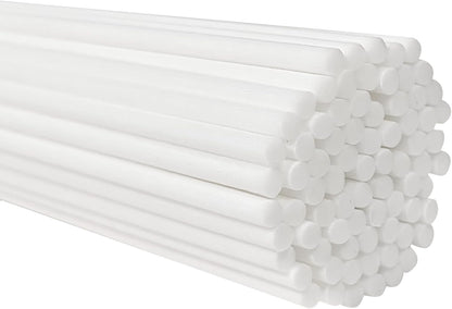5 Mixed Colors 10inch Diffuser Replacement Sticks - 60Pcs Fiber Reed Fragrance Sticks Refill for Home and Bathroom - Rattan Essential Oil Sticks for Scented Diffuser