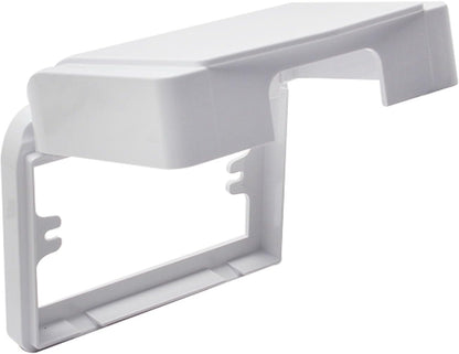 Fielect Weatherproof in Use Outlet Cover Plug Receptacle Protector for Retrofit Siding Construction Transparent 120 Type 142x83x48mm 1Pcs
