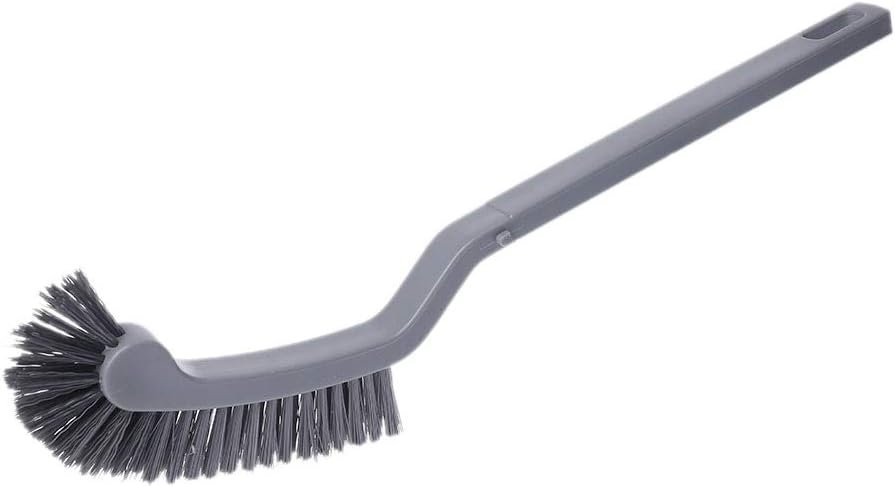 Long Handle Curved Toilet Brush Corner for Rim
