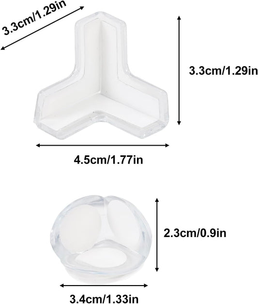24 Pack Corner Guards Corner Protectors for Baby，Table Corner Protectors for Baby，Furniture Guards，Baby Proof Corner Protectors to Cover Sharp Furniture