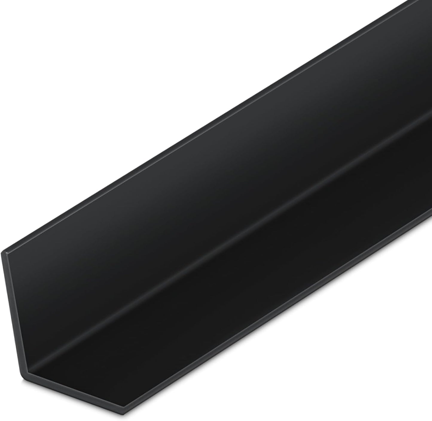 Sasylvia 10 Pcs Wall Corner Protector Guards, Vinyl 3/4 x 48 Inches Corner Trim Molding, Avoid Scratching Scuffs, Ease Install and Cleaning for Door Countertop Furniture Cabinet Protection, Clear