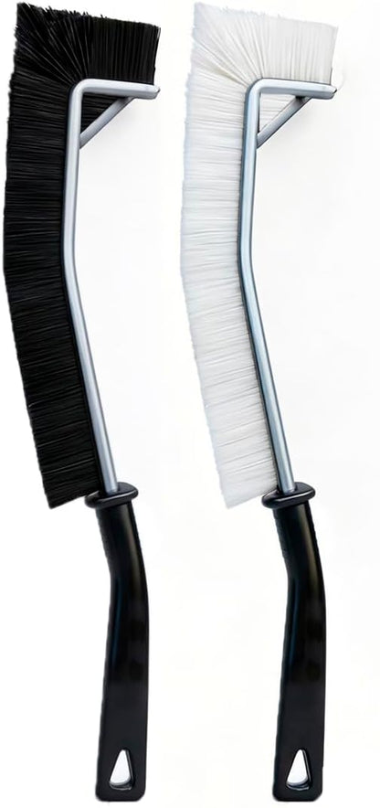 Crevice Cleaning Brush, Hard-Bristled Grout Brush，2026 New Multifunctional Gap Cleaning Brush Tool，Dead Corners Brushes for Bathroom Kitchen Tiles Window Door Slots，2pcs