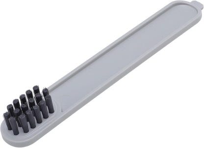 Double Sided Window Screen Brush Mesh Cleaner Tool for Household Use with Detachable Brush Head 1 Pack White
