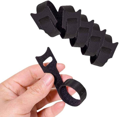 34pcs Cord Management Organizer Kit, Reusable Cable Ties Wire Organizer Set with Self-Adhesive Cable Clips for Desk Computer TV Home Office