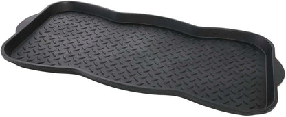 Kohler 15x30 Black Recycled Plastic Contoured Boot Tray - 1 Each