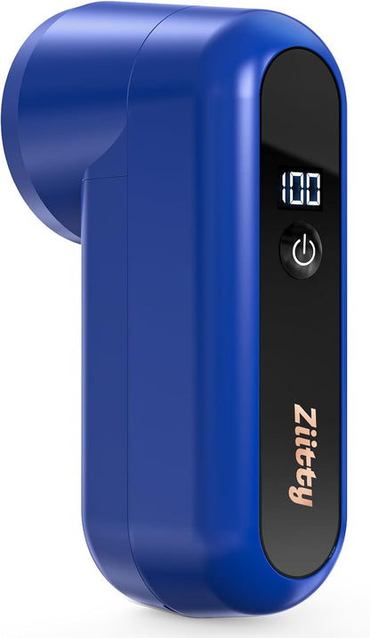 Fabric Shaver, Ziitty Lint Remover for Clothes, Type-C Rechargeable Lint Shaver with LCD Display & 6-Blade, Sweater Shavers to Remove Pilling，Fuzz Remover Fabric Shaver for Clothing and Furniture