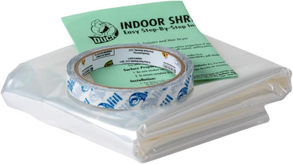 Duck 286218 Extra Large Patio Door Shrink Film Window Insulation kit, 1, Crystal Clear