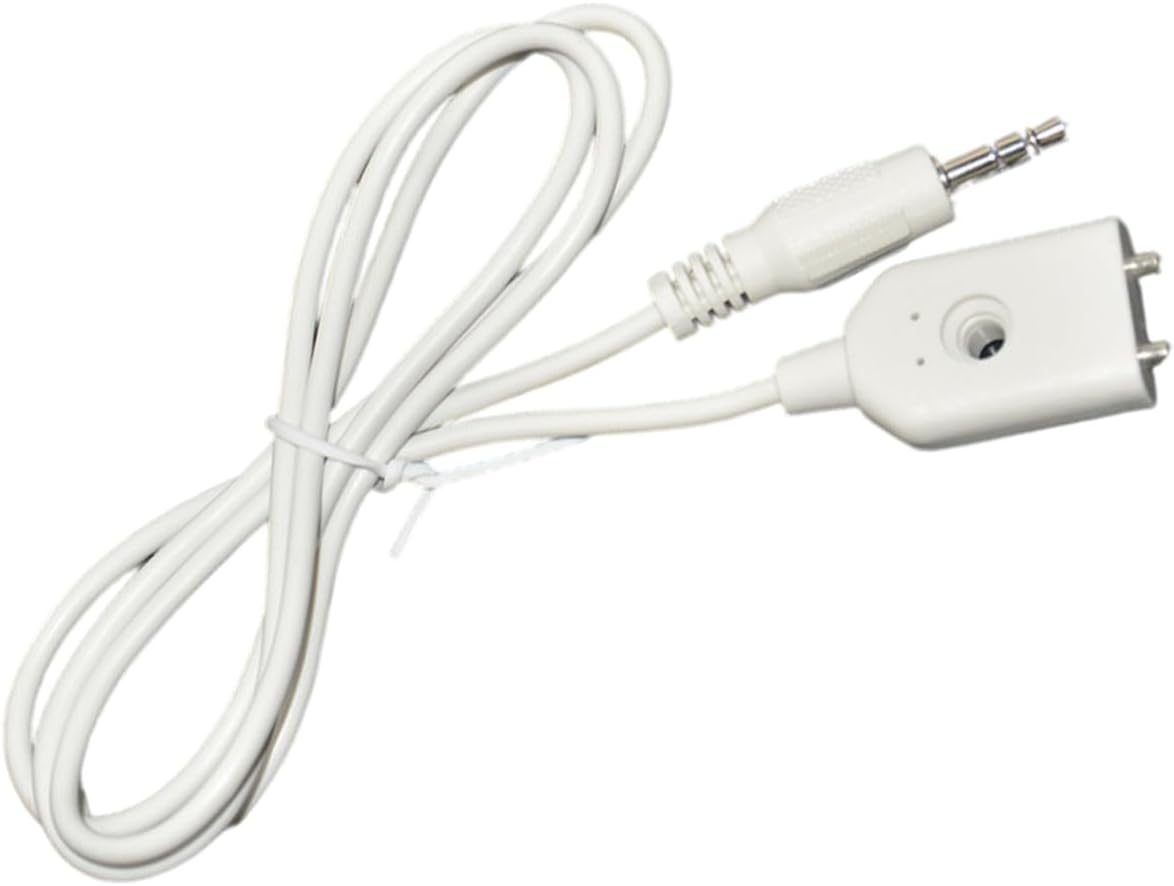 Water Leakage Detection Electrode with 3.5mm Probe, Stainless Steel Sensor Cable for Flood Alarm, for Homes and Factories