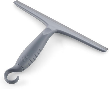 Full Circle Clean Ocean Squeegee - Shower, Glass, Window, Tile, Windshield - Streak-Free Finish with Rotating Hook for Easy Storage