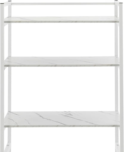 Over The Washer and Dryer Storage Shelf, 3-Tier Floor-Standing Storage Rack Metal Utility Organizer for Laundry Room Bathroom Kitchen