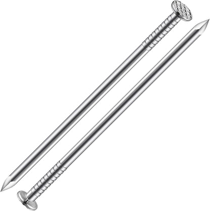 Wensilon 430pcs Stainless Steel 304 Nails Kit, Hanging Nails Kit, Wall Nails Kit, Dowels Kit, Long Nails Kit