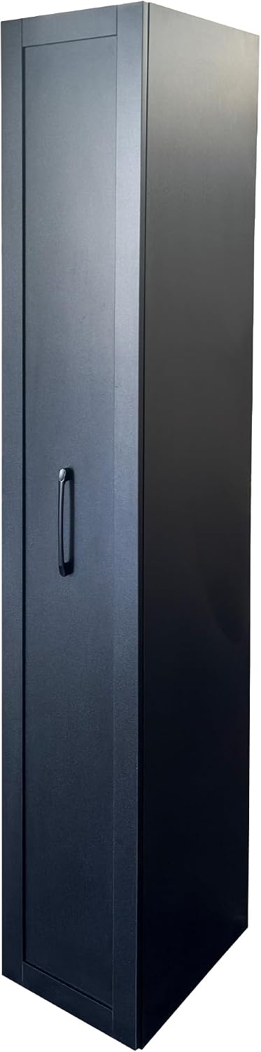 70" Slim Storage Cart, 6-Tier Narrow Pantry Cabinet with Handle & Wheels, Slim Rolling Cart for Kitchen, Spice Rack Next to Fridge – Side of Fridge Storage, Pull-Out Shelf for Small Spaces (Black)