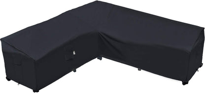 Patio Deck Box Cover, 63x30 Inch Fire Pit Covers with Straps and Handles, Waterproof Heavy Duty Outdoor Furniture Winter Cover for Keter, Suncast, Lifetime Container