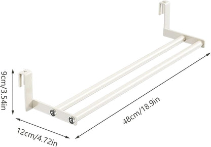 Wall Mounted Drying Racks for Laundry Heavy-Duty Space-Saving Towel | Wall Laundry Drying Rack for Dorm Rv Bathroom Room Closet Clothing
